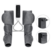 Elektrisches Beinmassagegerät mit pneumatischer Luftwelle, Heißkompresse, 3-Gang-Einstellungen für Knie und Wade – Schönheits- und Fitnessgerät